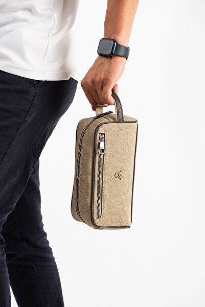 MEGA POLO CLUB OF COLORS NEW JERSEY M 435 Men's Canvas Handbag Shaving Bag Trend