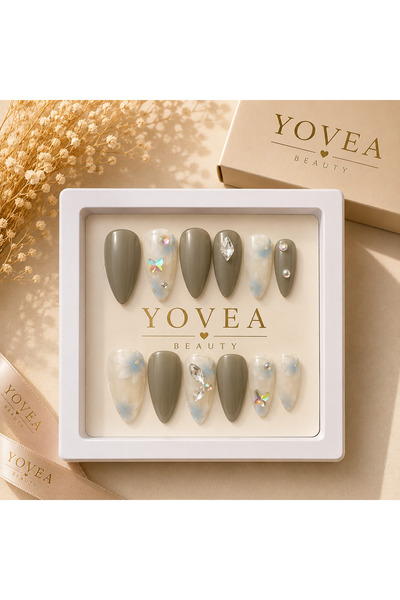 Yovea beauty 12’li takma tırnak seti