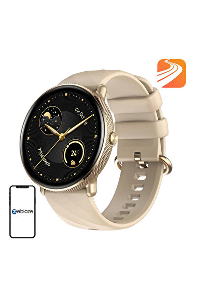 Zeblaze Smartwatch Gtr 3 Pro Pentru Android și iOS Cu funcție de ritm cardiac...
