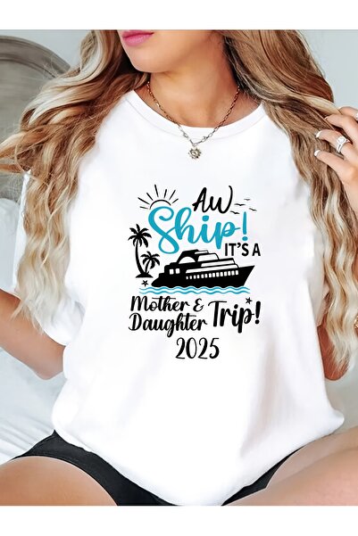 En22 Women'S Casual Short Sleeve Crew Neck T-Shirt - Summer Vacation Series P...