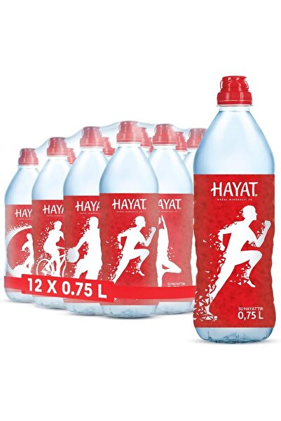 Hayat Sporcu Suyu Sporcu Kapak 0,75 L (12x750ml)