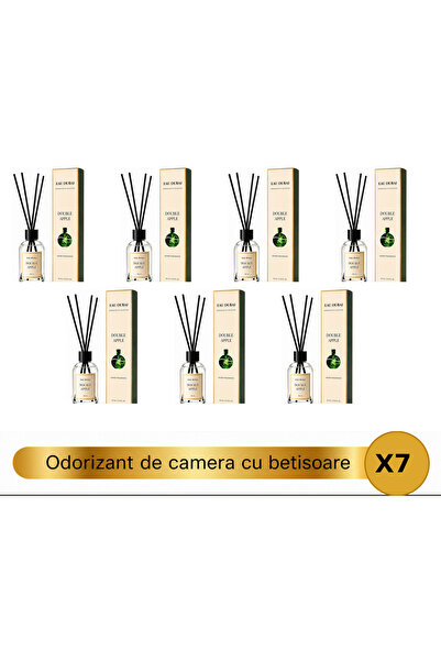 Eau Dubai Set 7x Difuzoare cu Parfum Aromatic pentru Camera, EAU DUBAI, Doubl...