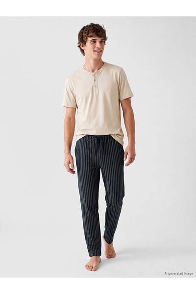 LC Waikiki Vizyon New Season Men's Extra Soft Pajama Set