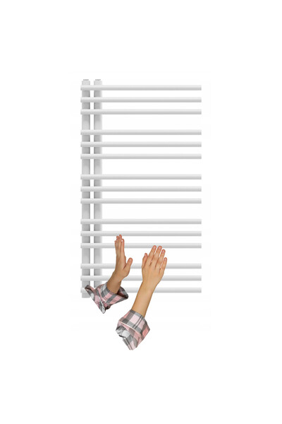Granitan Radiator Baie Milo, Electric, 50x90 cm, 400 W, Alb