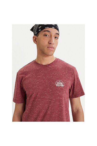 Quiksilver Ανδρικό T-shirt EQYKT04416-RQZ3 Μπορντό