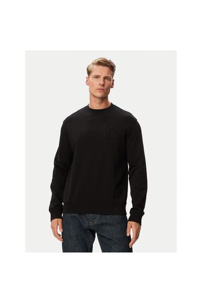Karl Lagerfeld Bluză bărbați 705022 563900 Negru