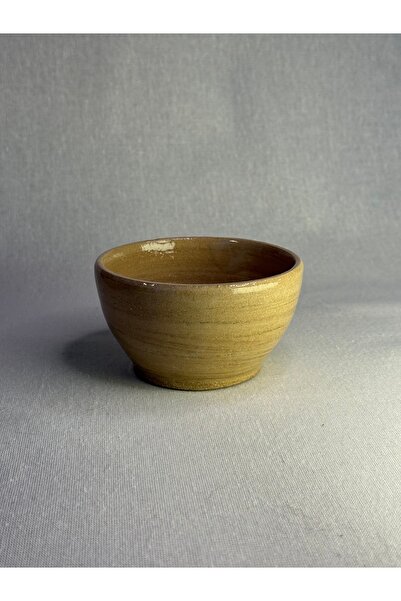 El Yapımı Stoneware Kupa – 200 ml Bej Seramik Kahve Kupası