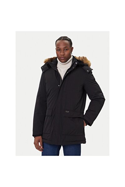 Guess Geacă de puf pentru bărbați M5BL2GW2712 Negru