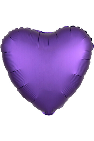 AMSCAN Balon inima, Amscan, Folie, 43cm, Violet