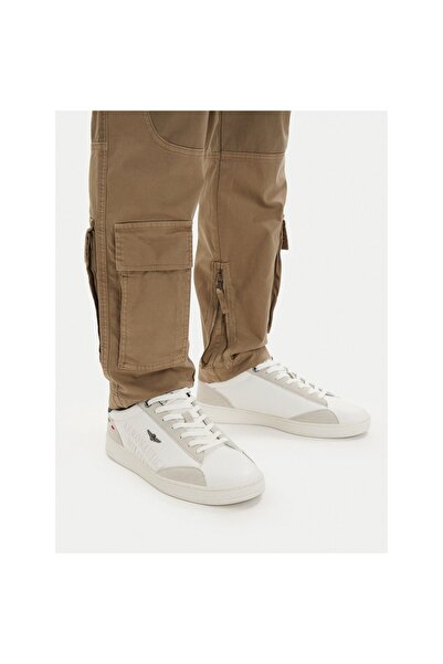 Aeronautica Militare Pantaloni cargo bărbați 261PA1387UCT01493 Kaki