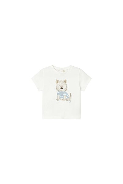 MAYORAL Tricou băieți 1001 Alb