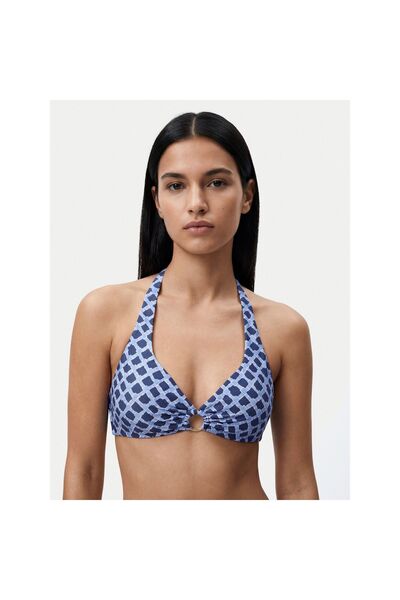 Seafolly Top de bikini pentru femei 31554MF301 Bleumarin