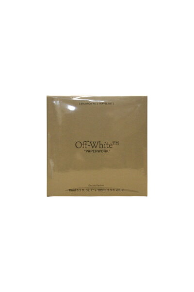 OFF WHITE Set, Alb murdar, Soluție Nr. 2, Apă de parfum, Unisex, 4 bucăți, 15 ml