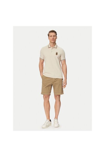 Aeronautica Militare Polo bărbați 261PO1914UP00403 Bej