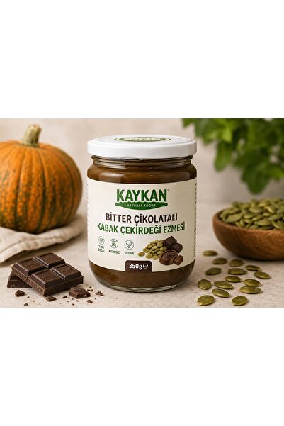 kaykan Bitter Çikolatalı Kabak Çekirdeği Ezmesi (350g)