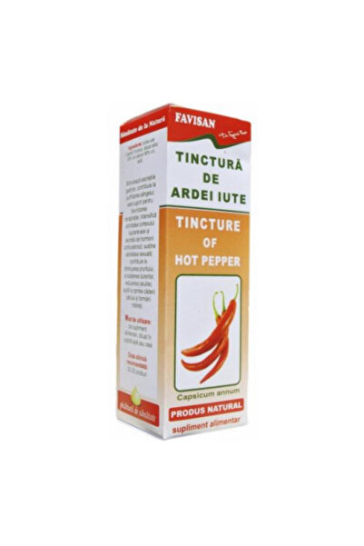 Favisan Τιντούρα Πιπεριάς Τσίλι, 50ml
