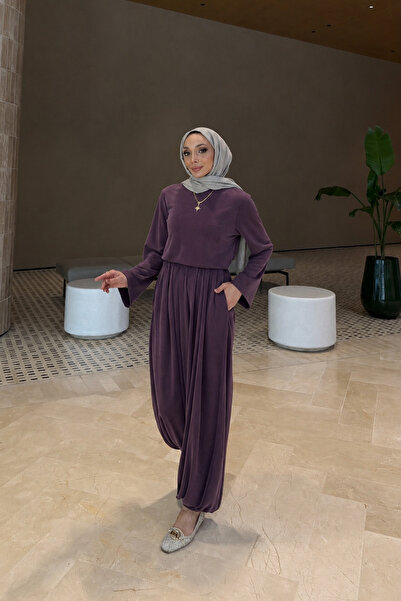 Riella BUTİK Hera Oysho Kumaş Oversize Günlük Tesettür Takım