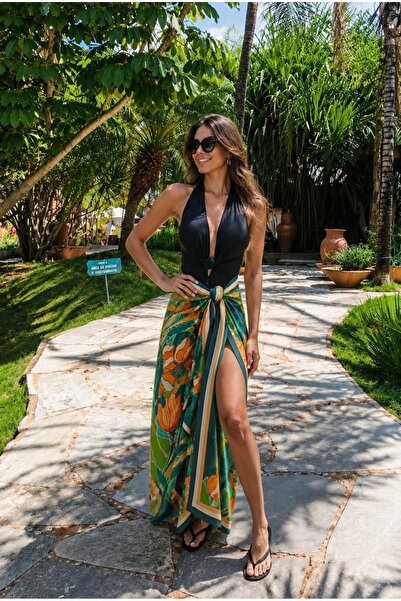 Ceren Öncel Atelier Floria Jungle Pareo&Şal