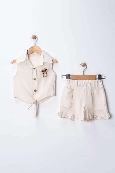 Generic Brand 1/5 Year Old Child's Set with Belly-Strapped Shorts