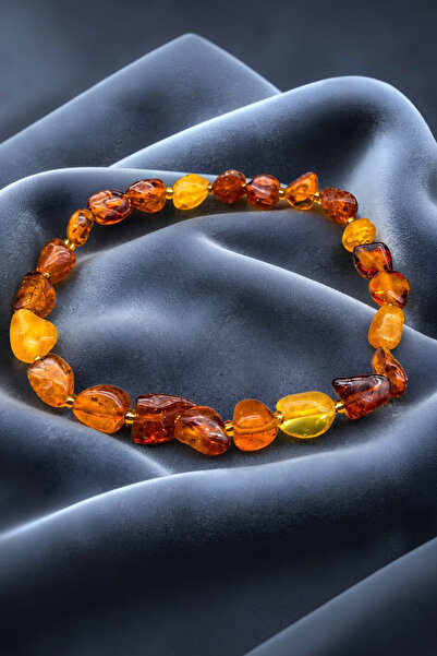 NBS Beautiful Naturel Stones Nazar Amber Natural Cut Premium Quality 18 cm