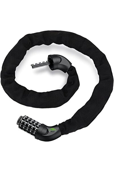 Generic 5-Digit Resettable Combination Bicycle Chain Lock, Anti-Theft Securit...