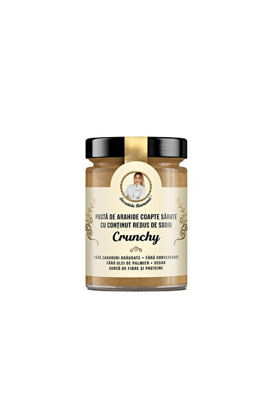 Remedia Pasta de Arahide Coapte Sarate cu Continut Redus de Sodiu Crunchy Sec...