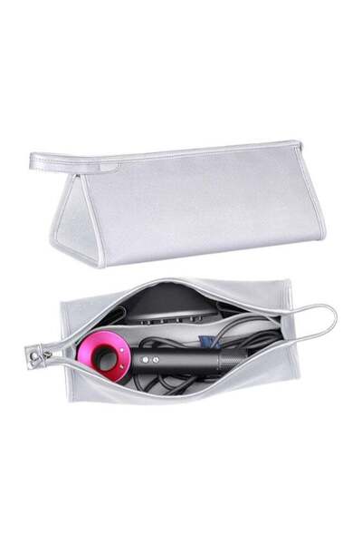 Arabest Hairdressing Product Travel Organizer,Portable PU Leather Organizer f...