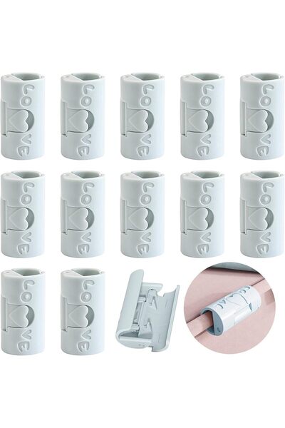 Arabest 20-Piece Bed Sheet Grippers & Duvet Cover Clips,Adjustable,Secure Fas...