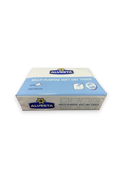 OEM ALVESTA HANDKERCHIEFS 2 LAYERS 15.4X21 CM 150 SHEETS 1 PCS/ Top Bottom Set