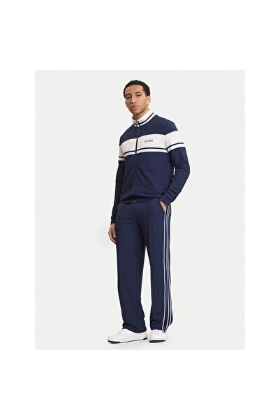 Guess Pantaloni de trening pentru bărbați Z6GB14K3211 Bleumarin