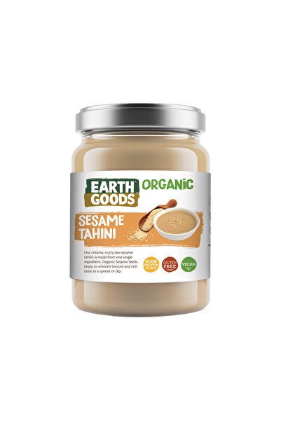 Earth Goods Organic Tahina - vegan, gluten free (400g)