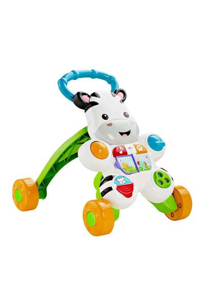 FISHER PRICE Antemergator cu activitati, Fisher Price, Zebra, DLD80