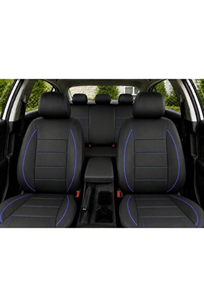 DELUXETUNING Set huse scaune auto universale de lux, fata-spate, piele ecolog...