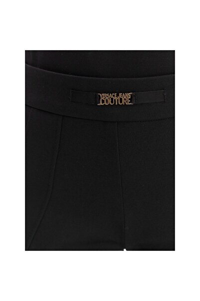 VERSACE JEANS COUTURE Γυναικεία Υφασμάτινα Παντελόνια 80HAA115 J0092 Μαύρο