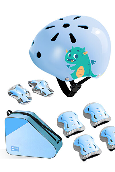 Ma Baby Kids Helmet 7 in 1 Adjustable Protective Sports Gear Set, Kids Bike H...
