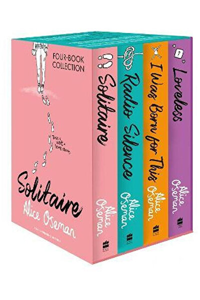 HarperCollins Publishers Alice Oseman Four-Book Collection Box Set, Solitaire...