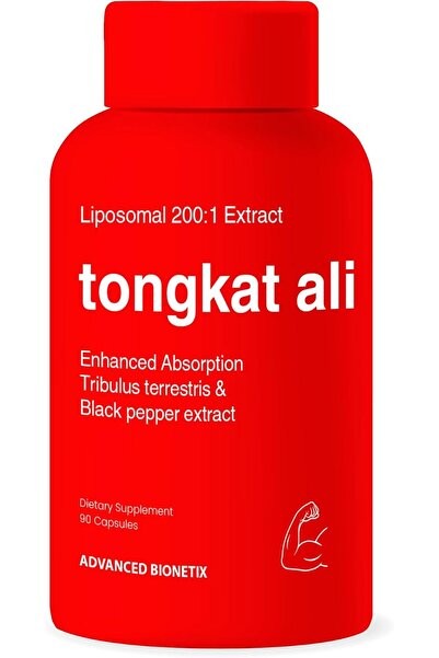 Advanced Bionetix Liposomal Longjack Tongkat Ali Tribulus Extract 90 Capsules