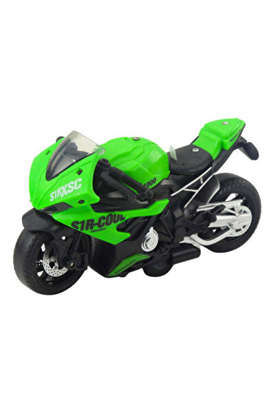 LEAN Motocicletă de jucărie cu lumini și efecte sonore, 15,5 x 8,5 x 8 cm, 24234