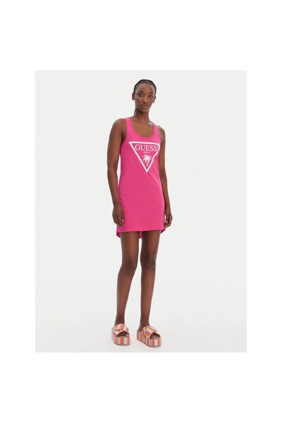 Guess Rochie de plajă pentru femei E3GP03JA914 Roz