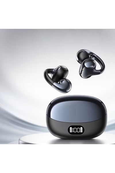 Nexiva Yeni Nesil Açık Kulak Bluetooth Kulaklık, LED Şarj Göstergeli Premium ...
