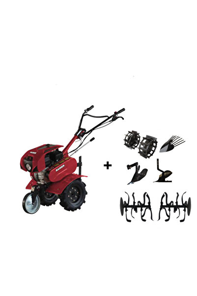 Raider Motosapă 7 CP, 2+1 viteze cu accesorii și far RD-T07, 095112