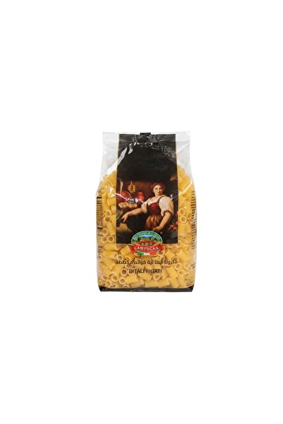 Campagna Italian Pasta Deitalini Rigatini Striped Rings from Campania 500g