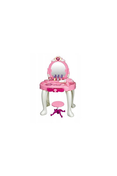 MalPlay Set masă de toaletă, scaun, uscător, oglindă, 102637
