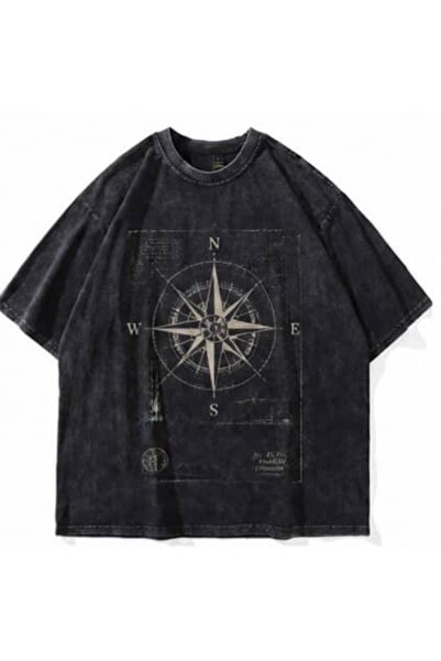 classy moda Unisex πολύχρωμο μπλουζάκι με στάμπα Oversize Streetwear Άνετη εφ...