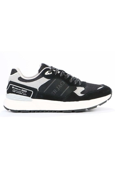Hammer Jack 101-24220-m Hawks Orthopedic Sole Leather Men's Sports Shoes Black