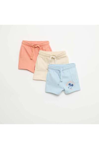 KIABI Disney 'Cars' 3-Pack Shorts BLUE