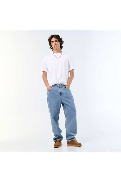KIABI Wide-leg / relaxed fit jeans BLUE