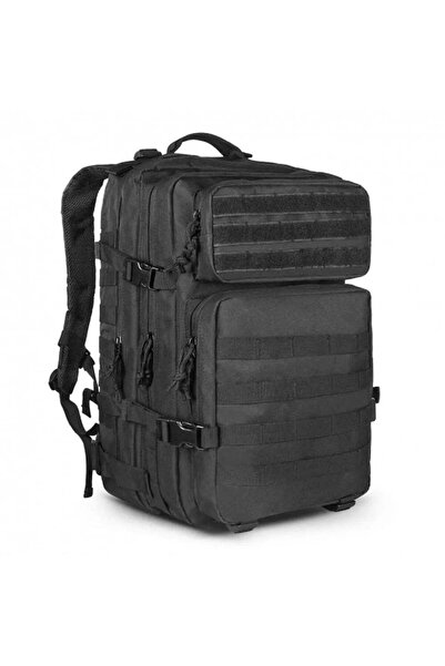 Beseder Rucsac Militar MOLLE 45L Material Tehnic 600D Steag Tricolor, Maro