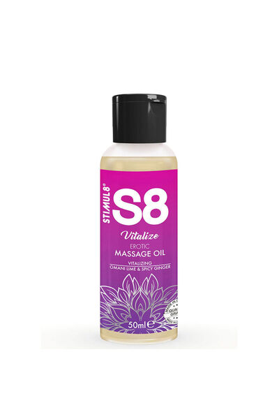 Stimul8 S8 ΒΙΤΑΛΙΖΕ ΕΡΩΤΙΚΟ ΛΑΔΙ ΜΑΣΑΖ ΛΑΪΜ 50 ML