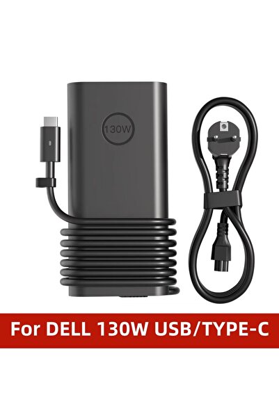 Choice1 without AC Cable 130W USB/TYPE-C Laptop Power Adapter Slim For Dell X...